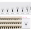 Scala 8-16mm to Choose 60PCS 10Root Thickness 0.07mm C Curl Natural Soft False Eyelash Extension 3D lashes Black lash Deluxe Lashes Fake Eyelashes (11mm)