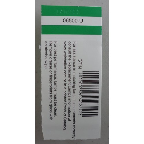 Welch Allyn Macroview Otoscope 3.5v Halogen Lamp Model # 06500-U