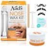 Nad's Nose Wax Kit for Men & Women - Waxing Kit for Quick & Easy Nose Hair Removal, 12g / 0.42oz