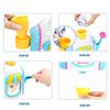 Bath Bubble Machine,Bath Toys for Toddlers 3-4 Years,Ice Cream Foam Maker Bath Toys for Kids Ages 4-8,Bubble Pretend Cake Play Set Water Bathtub ice Cream Toys for Toddlers 3-5