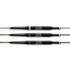 GA-DE Velveteen Brown Builder Duet, 22 - Long-Wear Eyebrow Pencil Dark Brown - Double-Ended Eyebrow Tint and Eyebrow Filler - Paraben Free - 0.02 oz