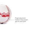 SKLZ Pitch Training Baseball with Finger Placement Markers, White, 1