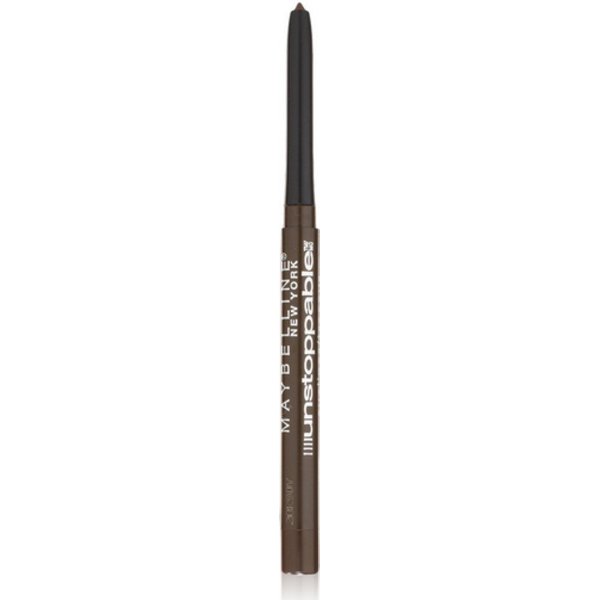 Maybelline Unstoppable Unstoppable Smudge-Proof Eyeliner, Waterproof, Espresso [702], 0.01 oz (Pack of 2)