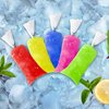 Patelai 200 Pieces Ice Pop Bags 2 x 8 Inch Bolsitas Para Bolis De Hielo Mexicanas Ice Cream Bolis Bags Pouch for Making Ice Candy, Freeze Pops