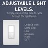 Legrand radiant NTL873WCC6 15 Amp Combination Adjustable LED Night Light and 3-Way Decorator Rocker Switch for Hallways or Kids Bedrooms, White (1 Count)