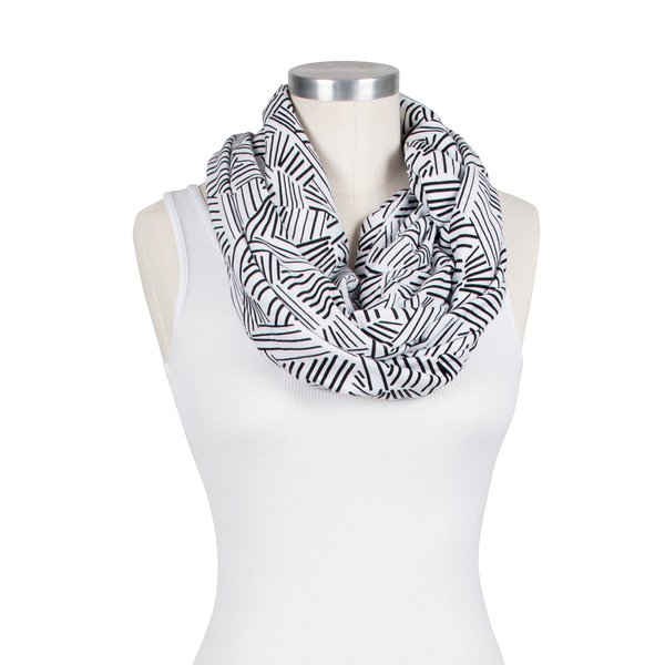 Bebe au Lait Premium Cotton Jersey Nursing Scarf - Montauk