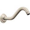 Moen 177171BN Belfield Shower Arm and Flange, Brushed Nickel