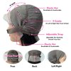 Aimery Bob Wig Human Hair Lace Front Wigs Pre Plucked HD Transparent Short Bob Lace Front Wigs Human Hair Brazilian Body Loose Wave Wear and Go Human Hair Wig (16Inch)