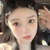 ZHOUMEIWENSP 1pair Vintage Silver Dragonfly Hairpin Simple Hairpin Bridal Hairpin (Gold)