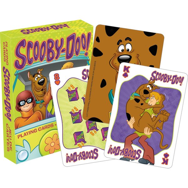 AQUARIUS Scooby Doo Playing Cards - Scooby Doo Themed Deck of Cards for Your Favorite Card Games - Officially Licensed Scooby Doo Merchandise & Collectible Gift