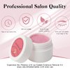 Eyelash Extension Remover Kit - 10ML Strawberry Scented Lash Remover for Lash Extensions | Includes Eye Patch & Microswab Brushes | Gentle Formula, Quick Dissolving, No Irritation(strawberries)