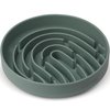 Coomazy Silicone Slow Feeder Dog Bowls, Slow Down Pet Eating Speed for Prevent Choking Promote Digestion, Green