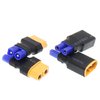 2Pairs Treehobby RC XT60 to EC2 Plug Female Male Adapter Connector for Lipo NiMH NiCd Battery Charger ESC