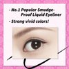 Heroine Make by Kissme Combo Set, Long up Mascara Super Waterproof, Black + Speedy Mascara Remover from Japan + Smooth Liquid Eyeliner Super Keep, Jet Black