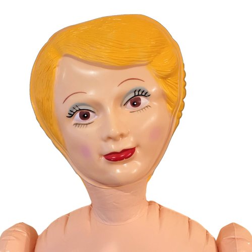 Merrimix | 59" Ginger Inflatable Blow Up Doll Gag Gifts for Men, Bachelor Party Favors and Decorations + Bachelorette Party Accessories | Blow Up Dolls, Funny Bachelorette Party Gifts for Adults