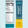 ESPRI Zero Sugar Electrolyte Drink Mix, Yuzu Citrus, Hydration Packets, Nitric Oxide Boost, Low Calories, Magnesium Citrate Prevents Muscle Cramps and Improves Recovery, 15 Day Supply