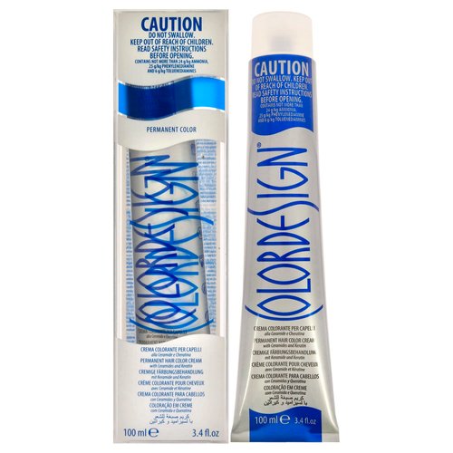 ColorDesign Ammonia Free Semi Permanent Hair Color - 7.66 Intensive Auburn Blonde Hair Color Unisex 3.4 oz