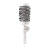 Cricket Technique Silk 2” Thermal Seamless Barrel Hair Brush Ceramic Tourmaline Ionic Bristle Anti-Static Hairbrush for Blow Drying, Curling and Styling for All Hair Types white