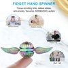 Cool Fidget Spinners Pack Toys Set Gifts for Kids Adults, Finger Fidget Magnetic Rings Gear, Hand Spinner Metal, Hematit Science Kit Magnets, Stress Relief Anti Anxiety ADHD Autism Party Favors