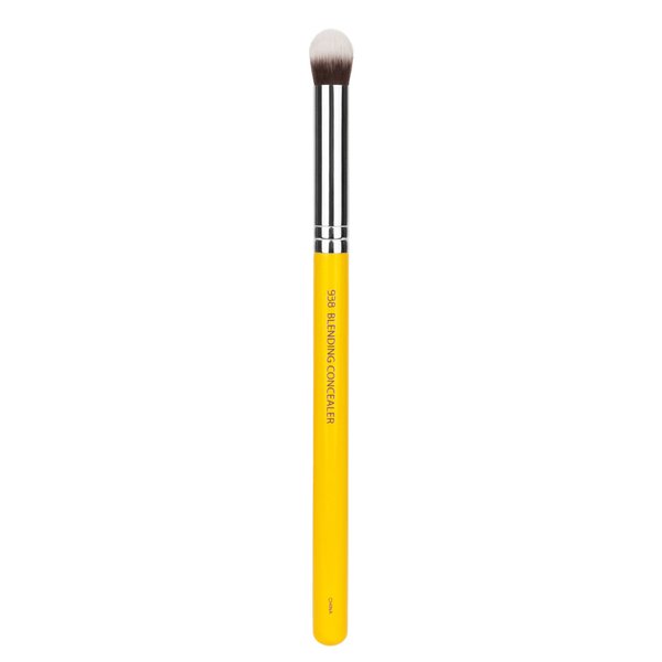 Bdellium Tools Professional Makeup Brush - Studio Series 938 Blending Concealer - With Soft Synthetic Fibers, For Covering Imperfections (Yellow, 1pc)