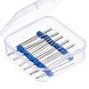 12 Pieces Twin Needles, Double Twin Needles with Plastic Box for Household Sewing Machine, 3 Sizes Mixed 2.0/90, 3.0/90, 4.0/90