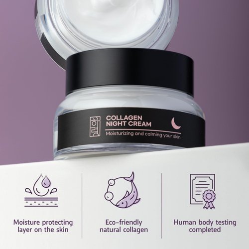 KPRODUCT4U Haryeong Collagen Cream (Night Cream)