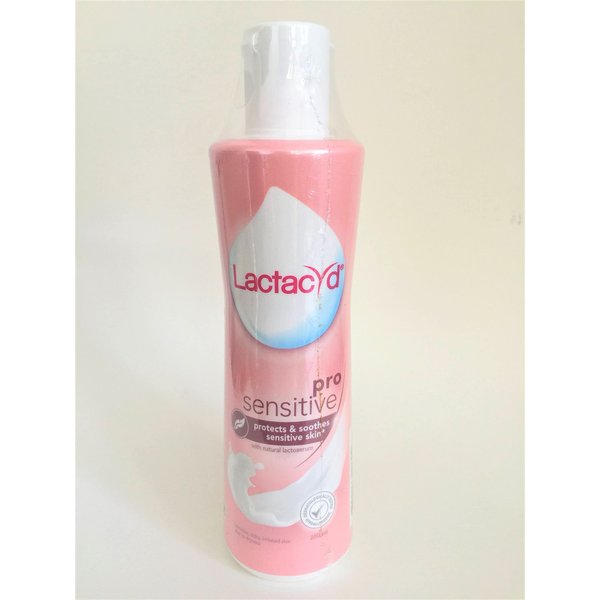 Lactacyd Pro Sensitive 250ml Feminine Hygiene Wash (Shrink wrap sealed)