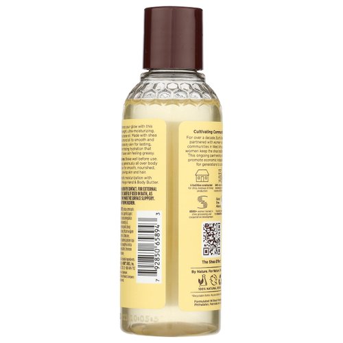 BURTS BEES Shea & Mango Glowing Body Oil, 5 FZ