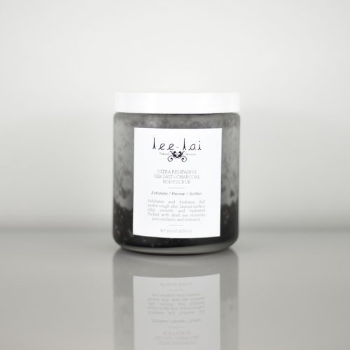 Body Scrub - Sea Salt and Charcoal By Lee-Lai