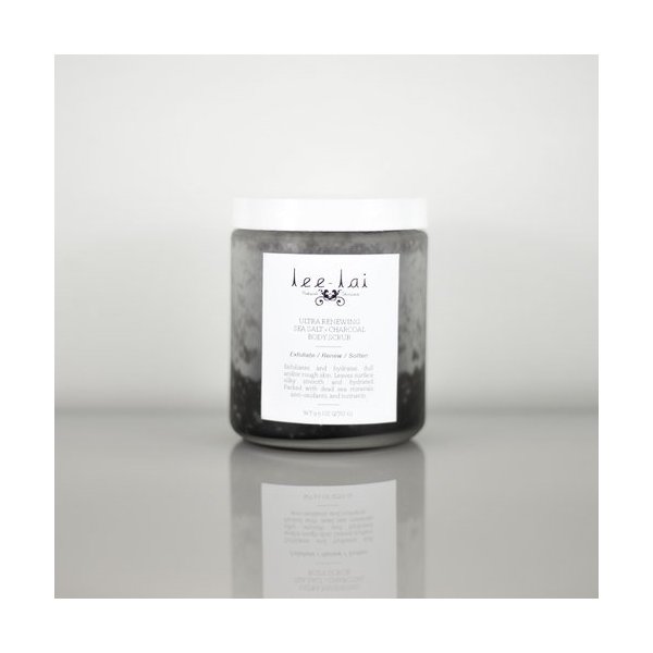 Body Scrub - Sea Salt and Charcoal By Lee-Lai