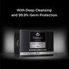 Yardley London Gentleman Classic Activated Charcoal Soap, with 99.9% Germ Protection and Deep Cleansing of Skin - Pack Of 4 (100 g each)