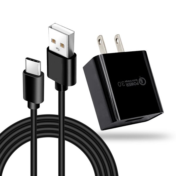 10 FT Charger for Motorola G 5G/G Stylus 5G 2022/2023,Razr/Razr+ 2023,G Power 5G 2023/2024,Mote Edge 2021/2022, Moto Z4/Z3/Z2/Z,G Play,G Pure,One Ace,One 5G Phone USB C Charging Cable Cord Replacement