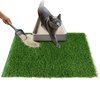 Skywin TidyFriend Cat Litter Box Mat, Cat Litter Rug Catcher, Washable and Lightweight Pet Accessories for Indoor (Grey) (Green, 24 x 17.5 Inches)
