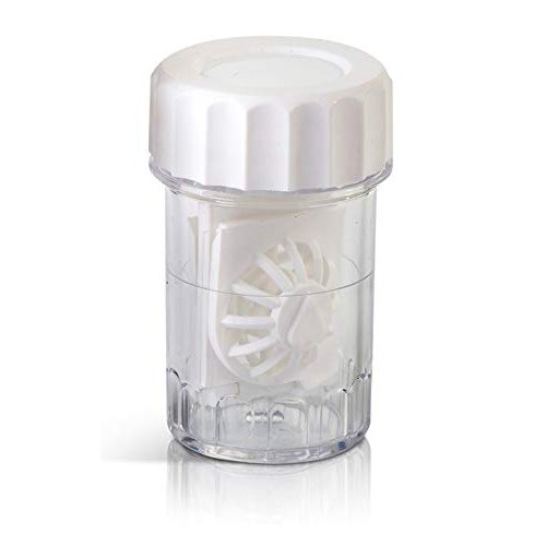 Sports Vision's Contact lens Cases - Barrel Type 6 Pieces Made in the UK For Multipurpose Contact lens Solution
