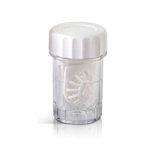 Sports Vision's Contact lens Cases - Barrel Type 6 Pieces Made in the UK For Multipurpose Contact lens Solution