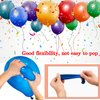 Royal Blue Latex Balloons 12 Inch Blue Confetti balloon pearl White balloons Royal Light Blue Party Balloons Kit for Birthday Party Decoration Supplies.50pcs…