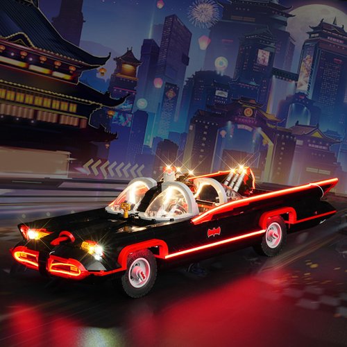 DALDED LED Light Kit for Lego The Classic TV Series Batmobile 76328, Compatible with Lego 76328, Lighting Set for Batman 76328 Toy Building Block Set - Without Model (Classic Version)