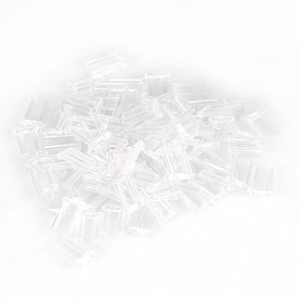 Salmue Rimless Frames Sleeves, 3 Types 100pcs New Plastic Compression Sleeves for Rimless Glasses Accessories Tools(03#)