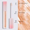 HURRISE Lip Lines Fading Oil, Hyaluronic Acid Lip Gloss Oil Lip Care Oil Shiny Nourishing Lip Gloss for Makeup