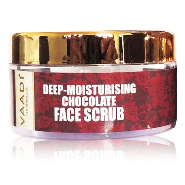 Vaadi Herbals Deep Moisturising Chocolate Cleansing Cream With Strawberry Extract Herbal Facial Cleansing Cream All Natural Paraben Free Sulfate Free Suitable For Both Men And Women