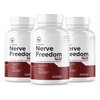 (3 Pack) Nerve Freedom Capsules, Official Nerve Freedom Support Supplement Pills, Nerve Freedom All Natural Advanced Formula Capsule, NerveFreedom Pills Health Reviews, 3 Month Supply (180 Capsules)