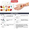 Rosh Hashanah Temporary Tattoos for Kids 102PCS Shana Tova Party Supplies Decorations Jewish New Year Festival Themed Favors Cute Holy Day Carnival Tattoos | Ideal Gifts & Prizes for Boys & Girls