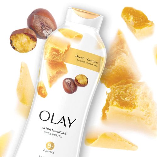 Olay Ultra Moisture Body Wash with Shea Butter, 22 fl oz