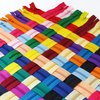 KGS Nylon Zippers | Colorful Zippers for Sewing Crafts | 20 pcs/Pack (5 Inch)
