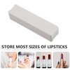 150 Pcs Handmade Paper Box Little Bags for Lip Gloss Lipstick Wrapping Case Lipgloss Bottle Packaging Glossy Lip Balm Lip Balm Packaging White Kraft Paper Small Rectangle