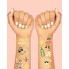 xo, Fetti Pirate Party Supplies Temporary Tattoos - 44 Glitter Styles | Nautical Birthday, Skull Crew, Treasure, Pirate Ship