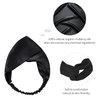 ZIMASILK 100% Mulberry Silk Headband Elastic Twisted Head Hair Wrap Accessory Turban For Women(Black)
