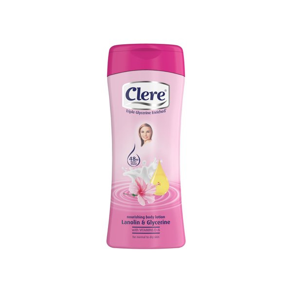 CLERE Hand and Body Lotion Nourishing Lanolin and Glycerine
