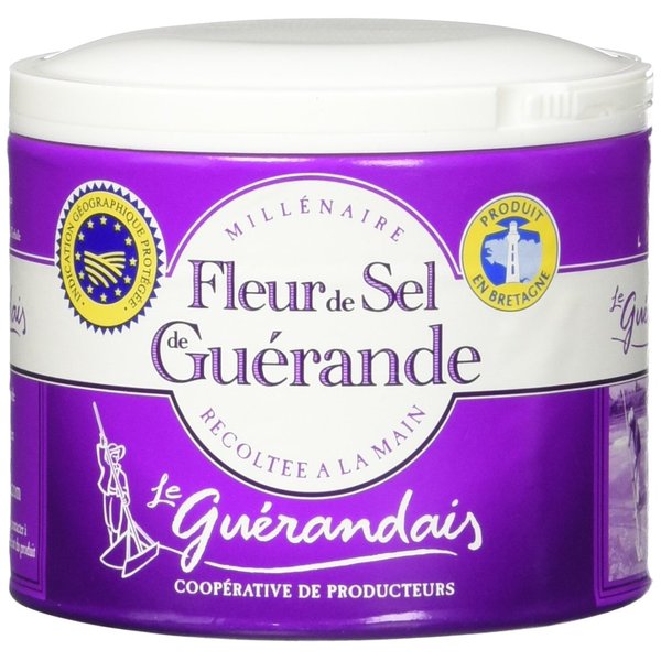Guerande 'Fleur De Sel' Sea Salt, 4.4 Ounce (Pack of 2)