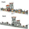 Military Base Building Block Toy Deformable Base Center with Sentry Tower, E.O.D Suit and Camouflage Guns Weapons Building Kit Toy Gift for Kids 8 10 12 14 Years (312pcs) (Military base 2)